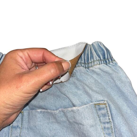 One Teaspoon Workwear Shabbies Streetwear Jeans Women’s M Casual Relaxed Artsy - Picture 13 of 13